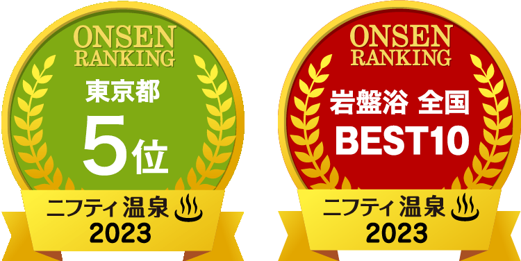 ニフティ温泉年間ランキング